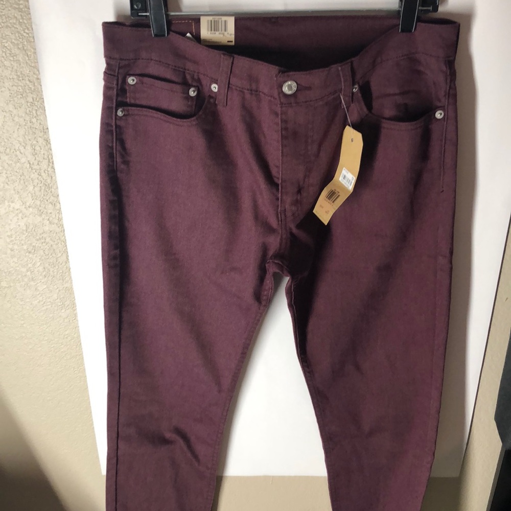 Levi’s 511 Burgundy Pants